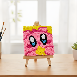 Pompom Ball Mosaic Art